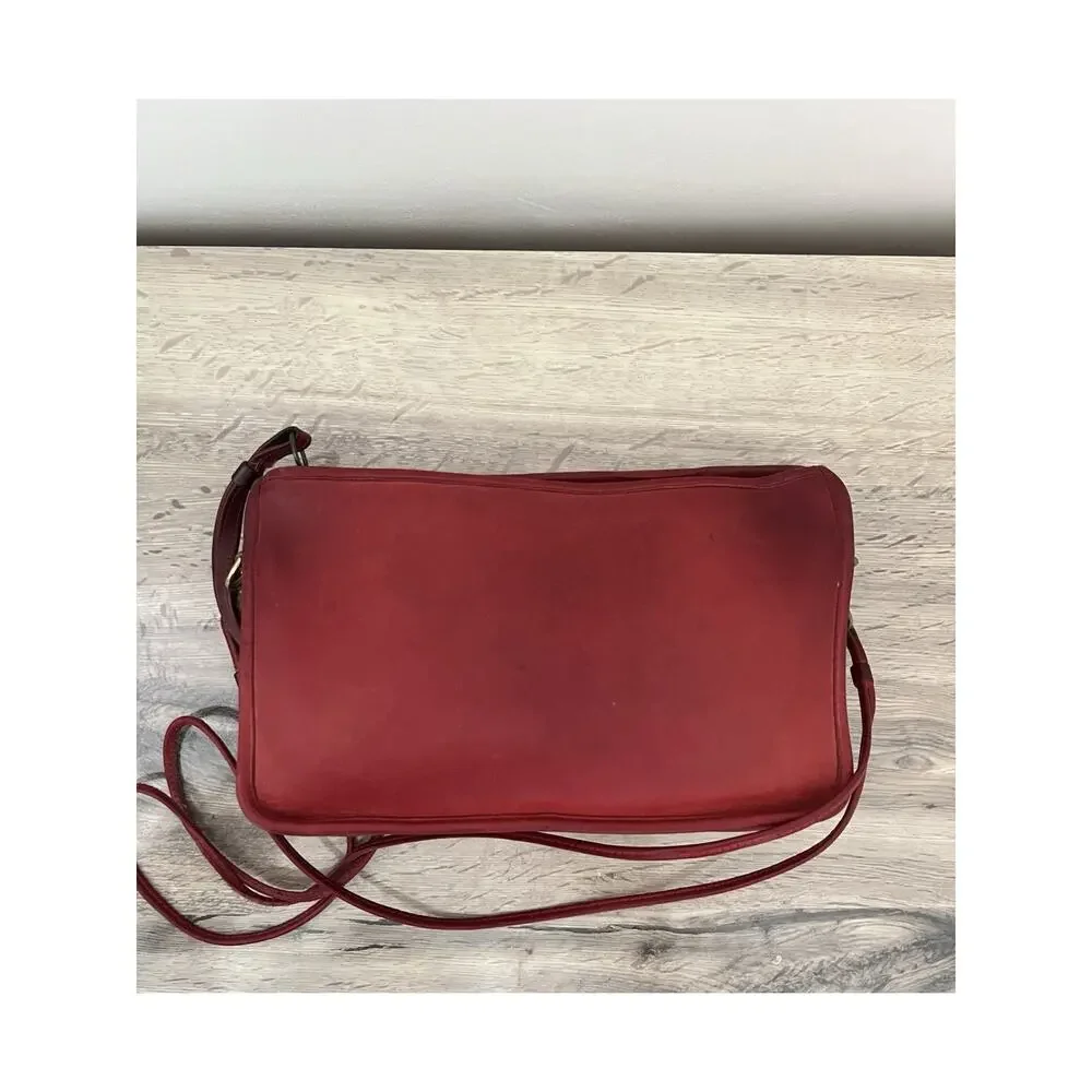 Coach Vintage Bonnie Cashin Basic Bag 6031 Zip Crossbody Clutch Bag RARE AS IS
